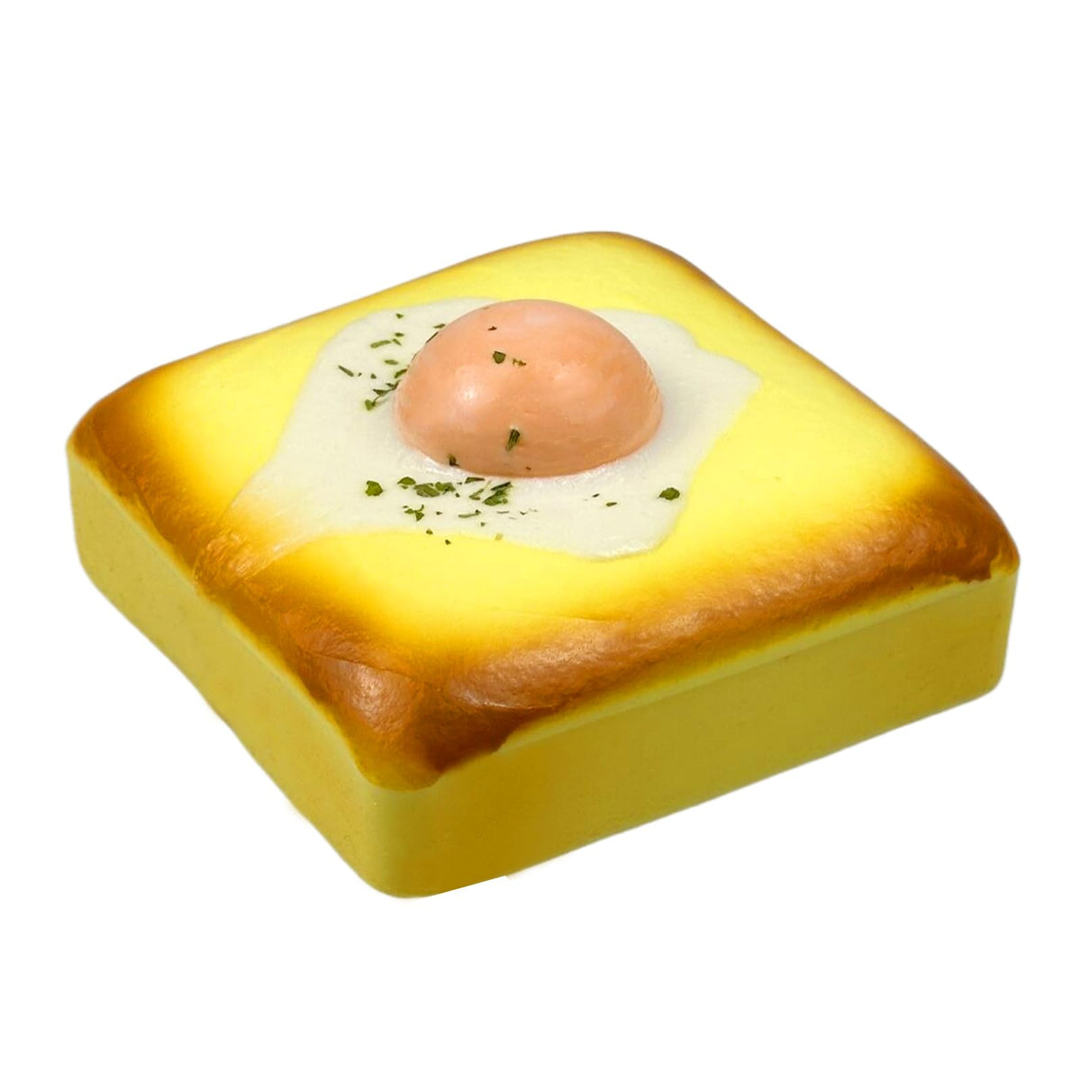 Toast with Egg Slow Rise Squishy